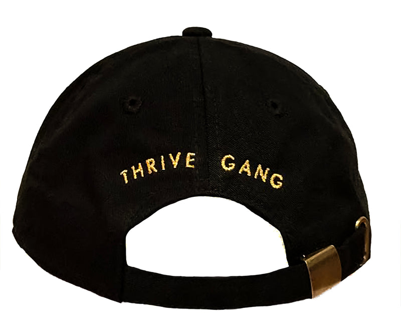 Thrive Gang Dad Hat - Black