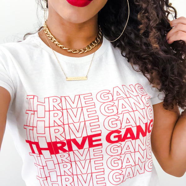 THRIVE GANG "THANK YOU" Women's T-Shirt - POS