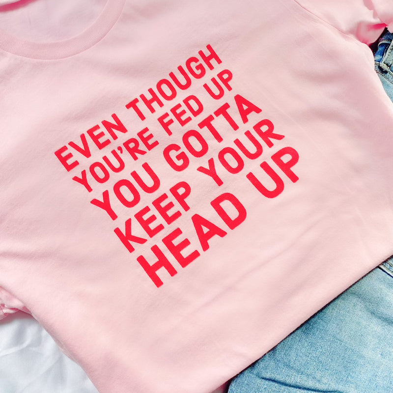 "Keep Your Head Up" Thrive Gang X Hip Hop Happy Hour Short-Sleeve Unisex T-Shirt