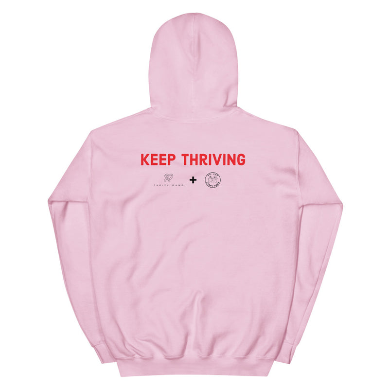 Keep Your Head Up Thrive Gang X Hip Hop Happy Hour Unisex Hoodie